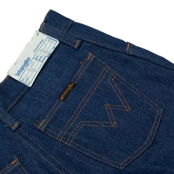 Wrangler (Malta) 70s Vintage, Rope-Dyed, Yellow Tab, Flared, Archival - Picture 4 of 14